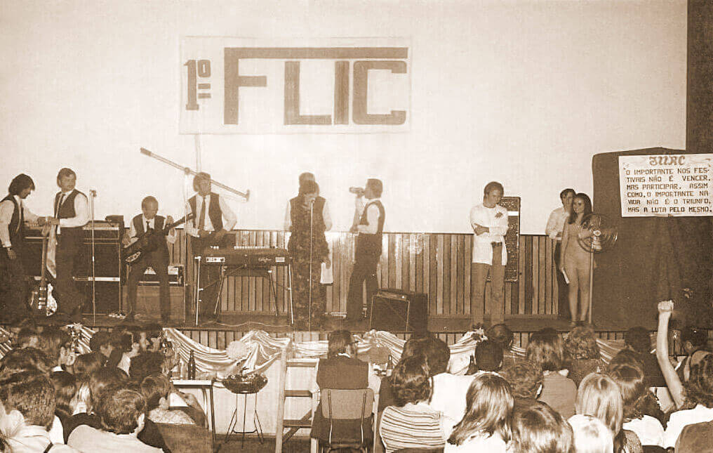 Foto do primeiro flic, 1973