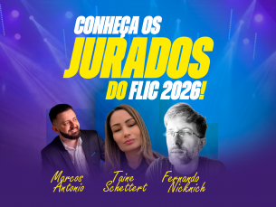 Tres nomes de peso irão compor a mesa de jurados do 53º FLIC